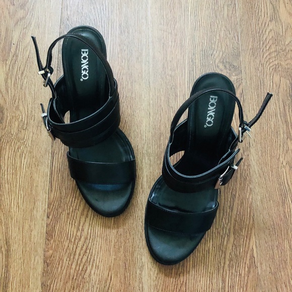 BONGO Chunky Block Heel Sandals - Picture 3 of 8